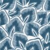 Tissu coton shelton bleu – Image 3
