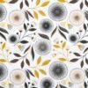 Tissu coton Helena gris